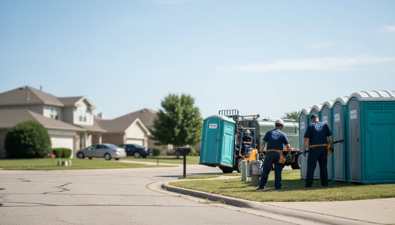 Porta Potty Rental in Mount Gilead, OH near me
